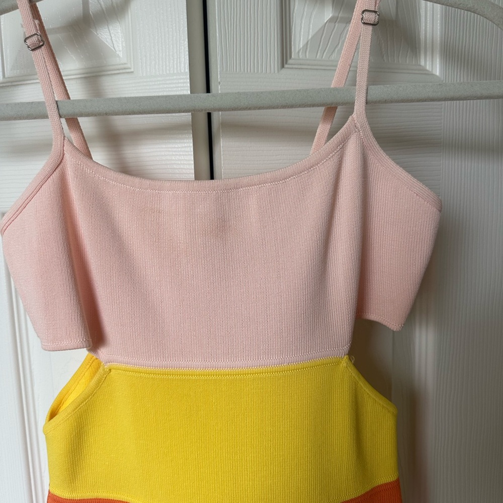 Endless Rose Color Block Dress - Picture 2 of 4